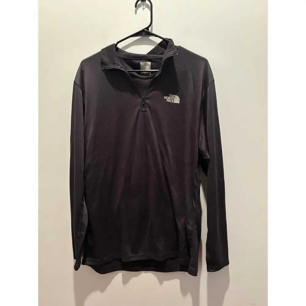 The North Face Quarter Zip Black Mens XL